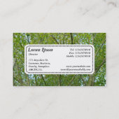 Centre Étiquette v5 - Érable japonais (Dos)