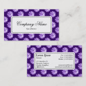 Centre Étiquette v5 - Faisceaux - Violet (Devant / Derrière)