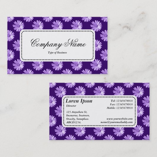 Centre Étiquette v5 - Faisceaux - Violet (Devant / Derrière)