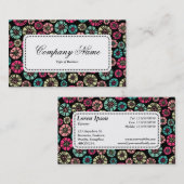 Centre Étiquette v5 - Fleurs Abstraites 031023 (Devant / Derrière)