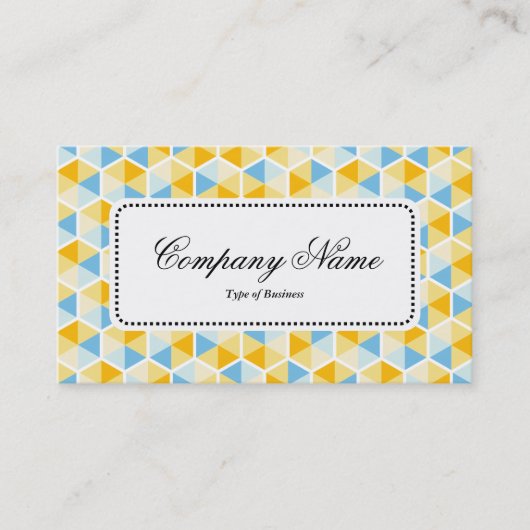 Centre Étiquette v5 - Hexagon Motif 03 (Devant)