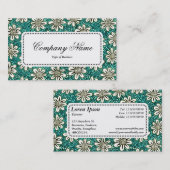 Centre Étiquette v5 - Motif 140617 - Couleurs 01 (Devant / Derrière)