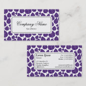 Centre Étiquette v5 - Motif feuille 02 - Profond p (Devant / Derrière)