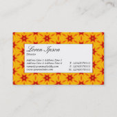 Centre Label - OrangeTerrazzo Pattern 05 (Achterkant)