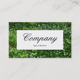 Centre Label - Woodland Flowers