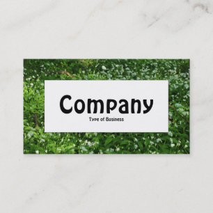 Centre Label - Woodland Flowers