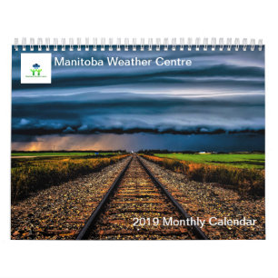 Centre météorologique de Manitoba - calendrier