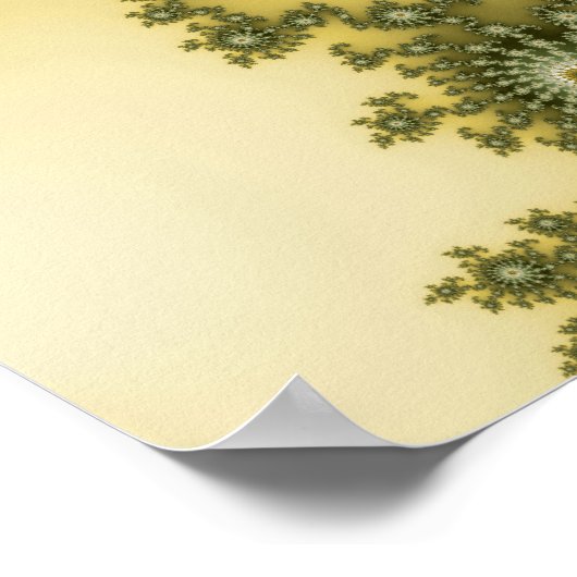 Centre Point - Affiche fractale (Coin)