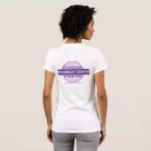 Centre puerpéral de ressource de T-shirt de logo (Dos entier)