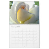 Centre rose de calendrier de mes cadeaux de (Feb 2026)