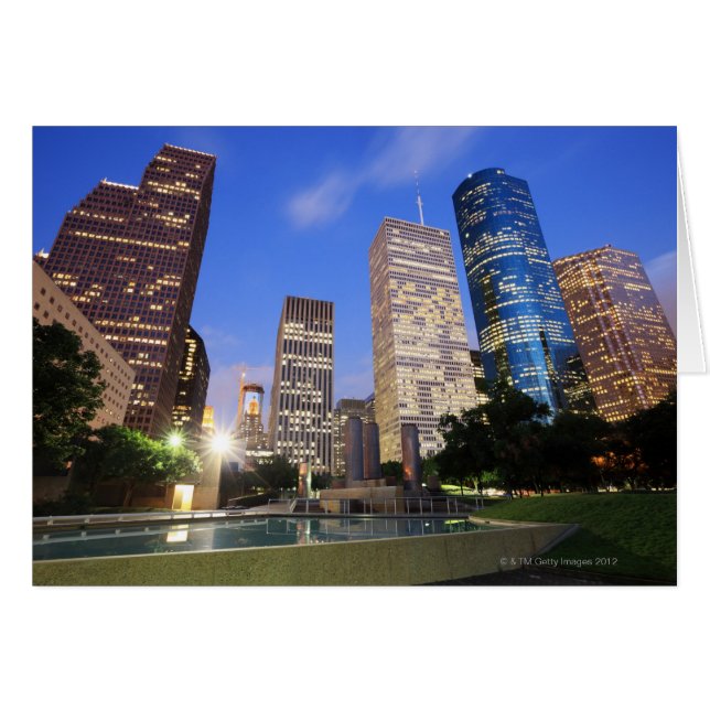 Centre-ville de Houston, Texas (Devant horizontal)