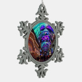 Centre-ville de Las Vegas #4 Ornement de flocon de (Gauche)