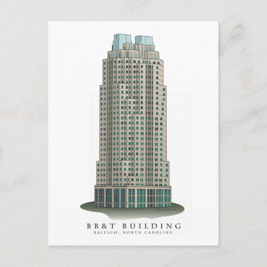 Centre-ville de Raleigh, NC Carte postale (Devant)
