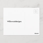 Centre-ville de Willoughby, carte postale Peinture (Dos)