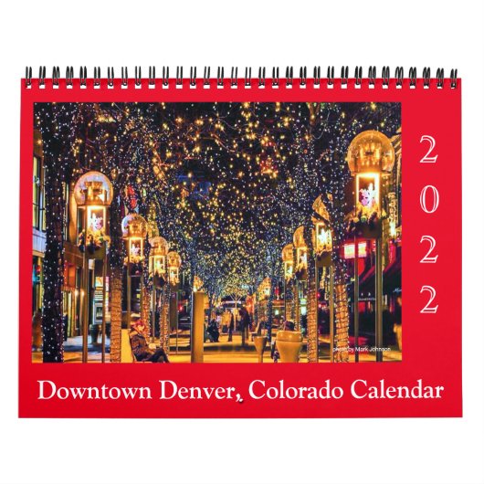 Centre-ville dynamique Denver, Calendrier d'art ph (Protection)