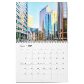 Centre-ville dynamique Denver, Calendrier d'art ph (Mar 2027)