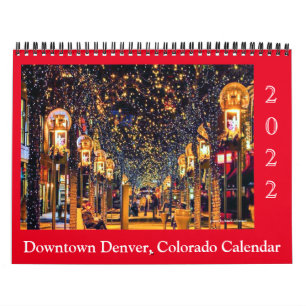 Centre-ville dynamique Denver, Calendrier d'art ph