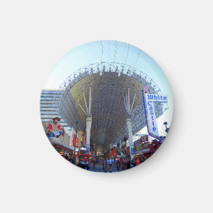 Centre-ville Las Vegas #1 Magnet rond