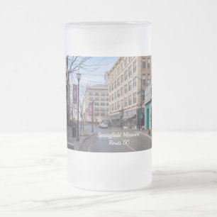 Centre-ville Springfield Verre givrée Beer Mug
