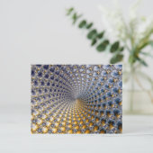 Centrifractaliteit - Fractal Art Briefkaart (Staand voorkant)
