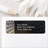 Centrifractaliteit - Fractal Art Etiket (Insitu)