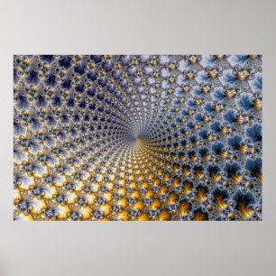 Centrifractaliteit - Fractal Art Poster