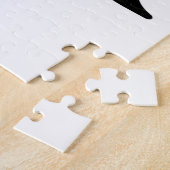 Centrifugecyclus: Abstract zwart-wit Legpuzzel (Zijkant)