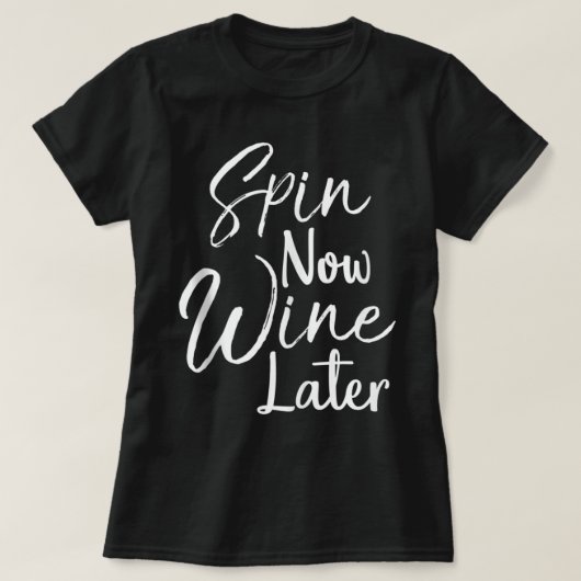 Centrifugeerklasse Draaiende instructie draaien — T-shirt (Design voorkant)