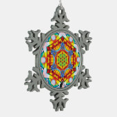 Centris Kaleidoscope Snowflake Ornament (Links)