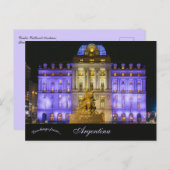 Centro Cultural Kirchner Argentina Briefkaart (Voorkant / Achterkant)