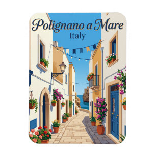 Centro Storico-steeg, Polignano a Mare Italië Magneet