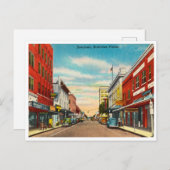 centrum, Bradenton, Florida Travel Briefkaart (Voorkant / Achterkant)