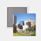 Centrum Denver Souvenir Magnet Magneet (Voorkant / Achterkant)
