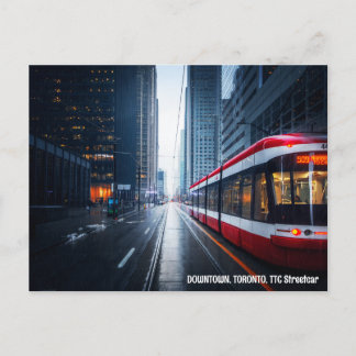CENTRUM, TORONTO, TTC Streetcar Briefkaart