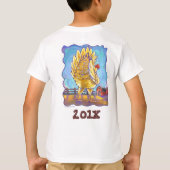 Centrum van de Chicken Party T-shirt (Achterkant)