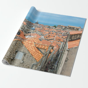centrum van Dubrovnik Cadeaupapier