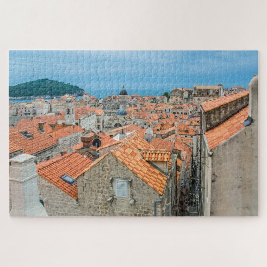 centrum van Dubrovnik puzzel (Horizontaal)