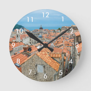 centrum van Dubrovnik Ronde Klok