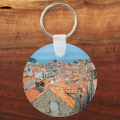 centrum van Dubrovnik Sleutelhanger (Voorkant)
