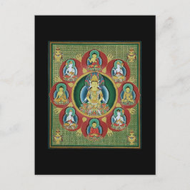 centrum van een Taizokai Mandala Briefkaart