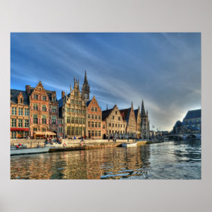 Centrum van Gent Poster