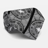centrum van het universum in Wallace Idaho Stropdas (Opgerold)