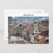 Centrum van Innsbruck Briefkaart (Voorkant / Achterkant)