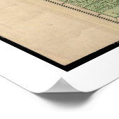 centrum van New York, eerste stad van de wereld Poster (Hoek)