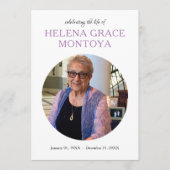 centrumcirkel foto memorial programma (Voorkant)