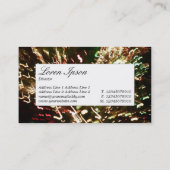 Centrumlabel - glasvezel visitekaartje (Achterkant)