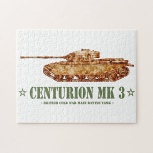Centurion MK 3 Tank Britse MBT van de Koude Oorlog Legpuzzel