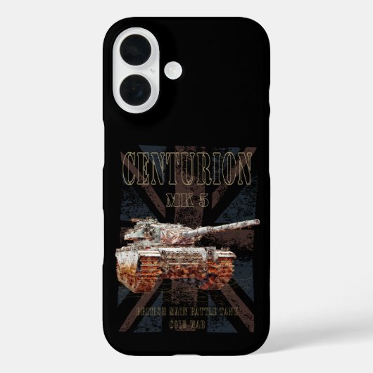 Centurion MK 5 MBT. Britse Main Battle Tank Case-Mate iPhone Case (Achterkant)
