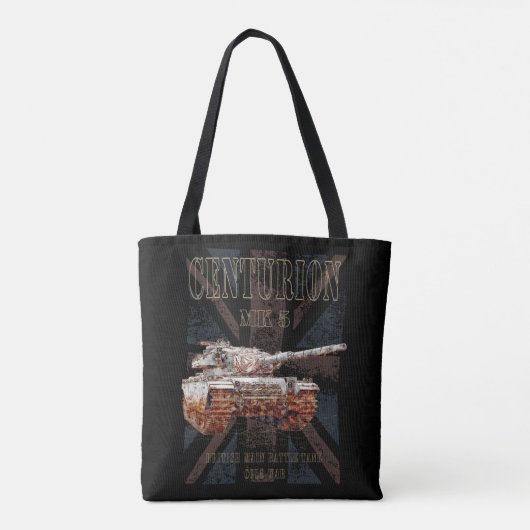Centurion MK 5 MBT. Britse Main Battle Tank Draagtas (Achterkant)