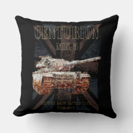 Centurion MK 5 MBT. Britse Main Battle Tank Kussen